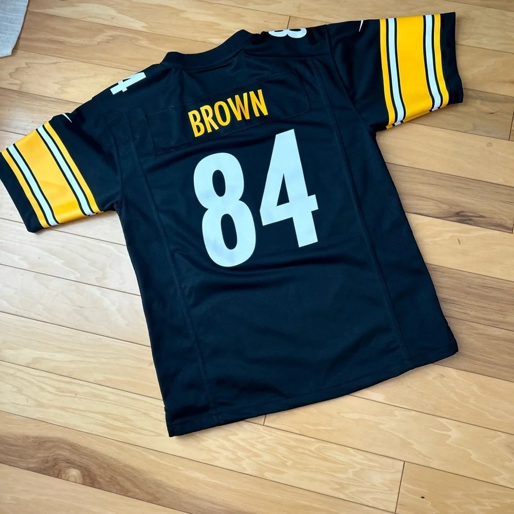 Nike NFL Pittsburgh Steelers Antonio Brown #84 Jersey Youth Large L (14-16)